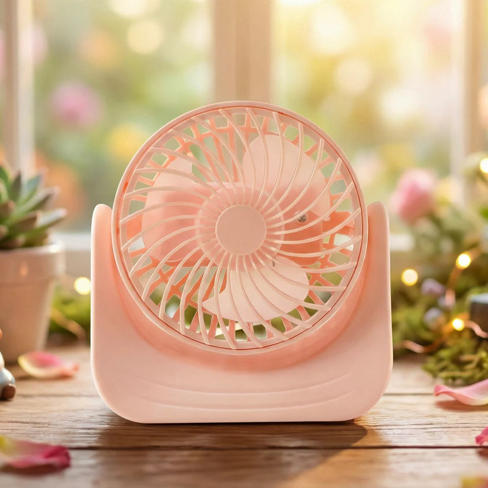 Desktop Mini Fan | Tilting Head USB Fan | Multiple Colors
