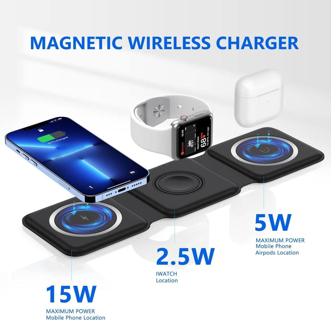 3-in-1 Foldable Wireless Charger
